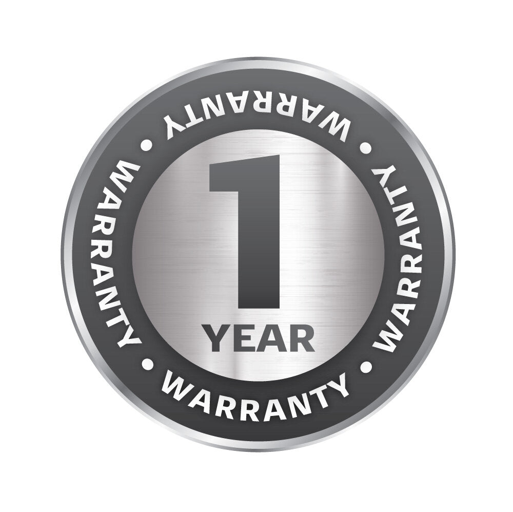 Logo of the 1-Year Warranty Coverage