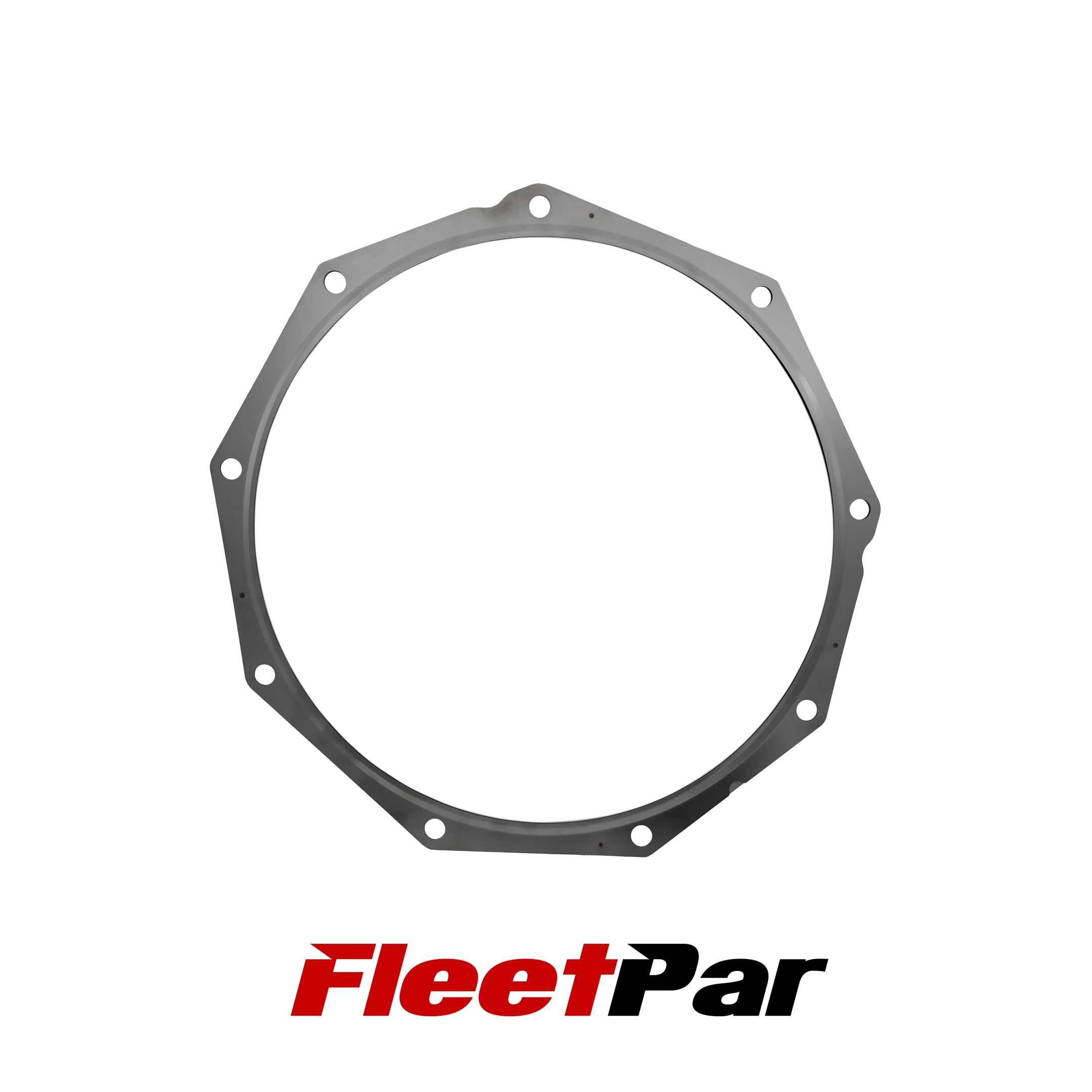 Front view of the Hino Diesel Particulate Filter (DPF) 9-Hole Gasket (Part Number: 17451-78070).