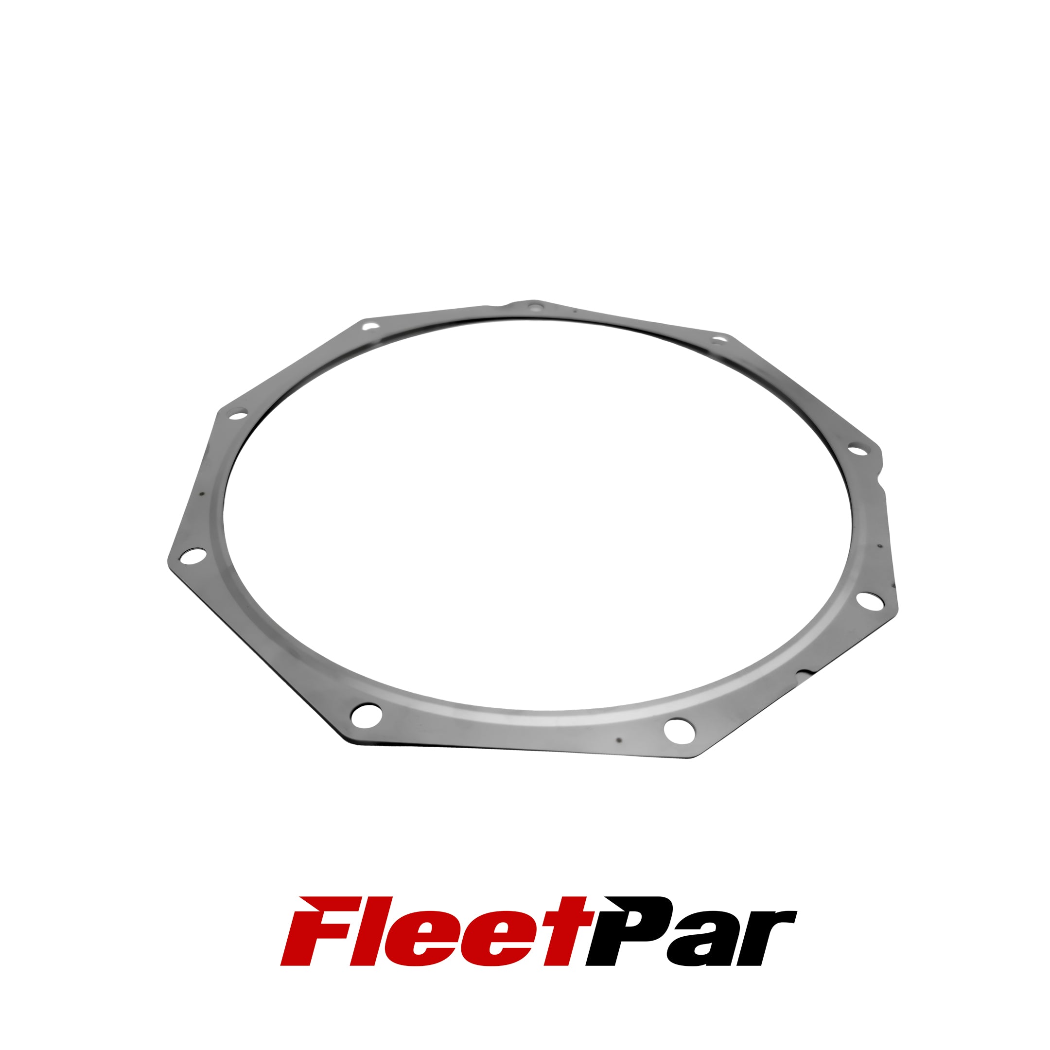 Angled view showcasing the precision and design of the Hino Diesel Particulate Filter (DPF) 9-Hole Gasket (Part Number: 17451-78070).