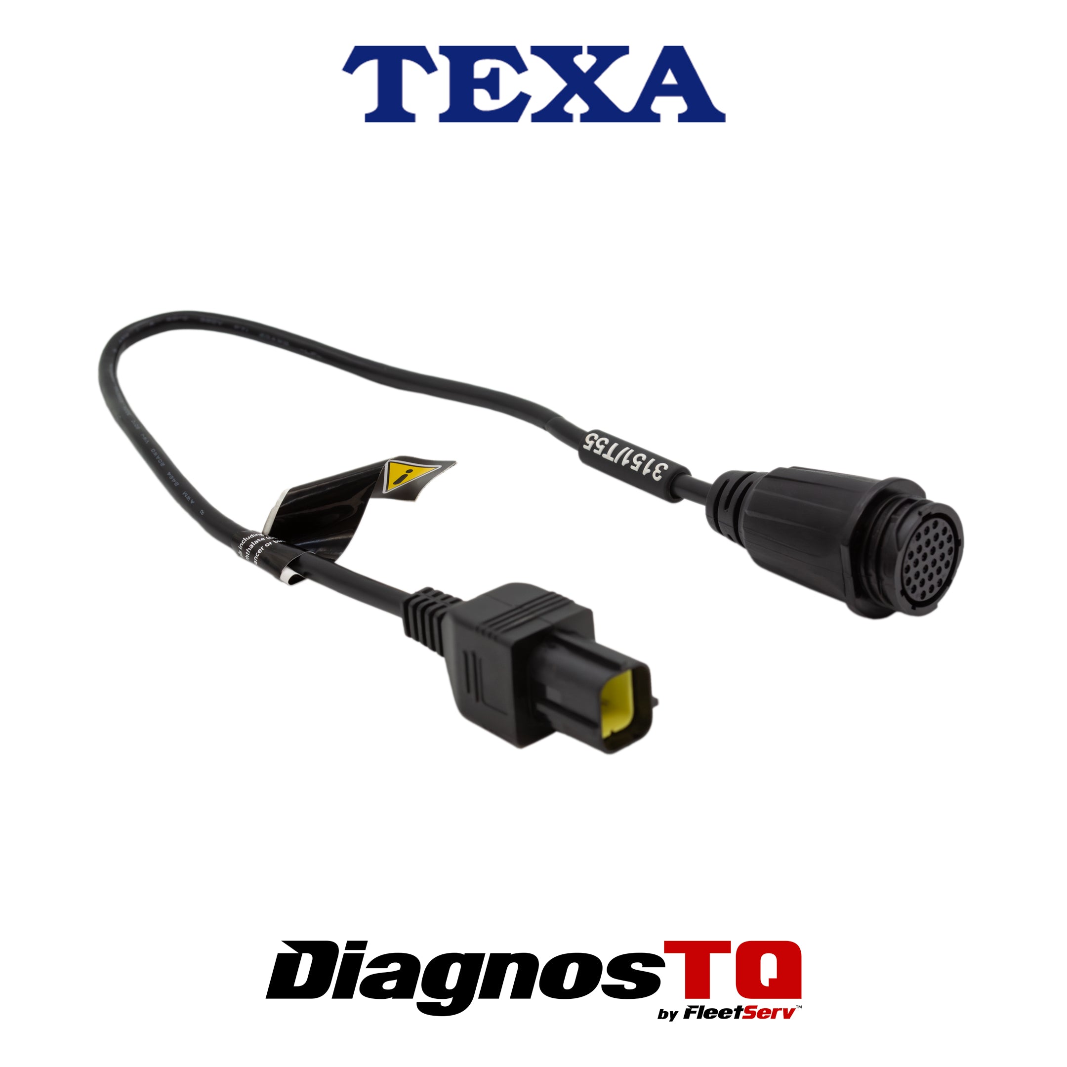 Texa Kubota Engine Agriculture/Construction Applications 4-Pin Cable 3151/T55 | 3906462