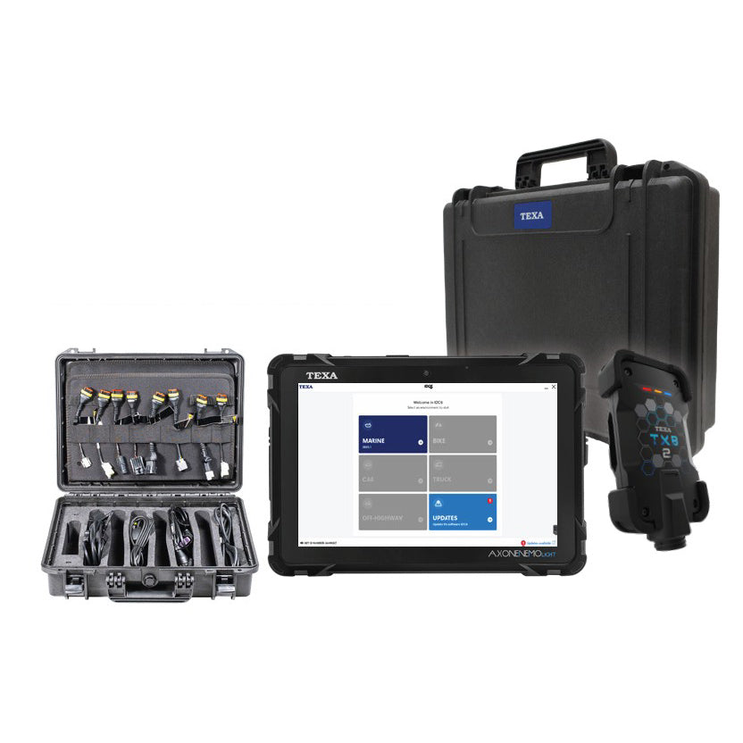 TEXA Axone Nemo Light Marine Diagnostic Package with TXB2 and Marine Basic Cable Kit – LMARBC