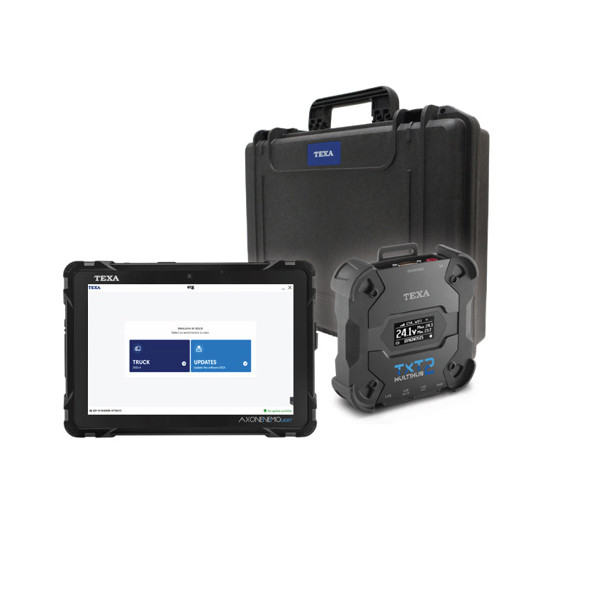 TEXA Axone Nemo Light TRUCK Diagnostic Kit with Multihub 2 – Heavy-Duty Commercial Vehicle Scanner