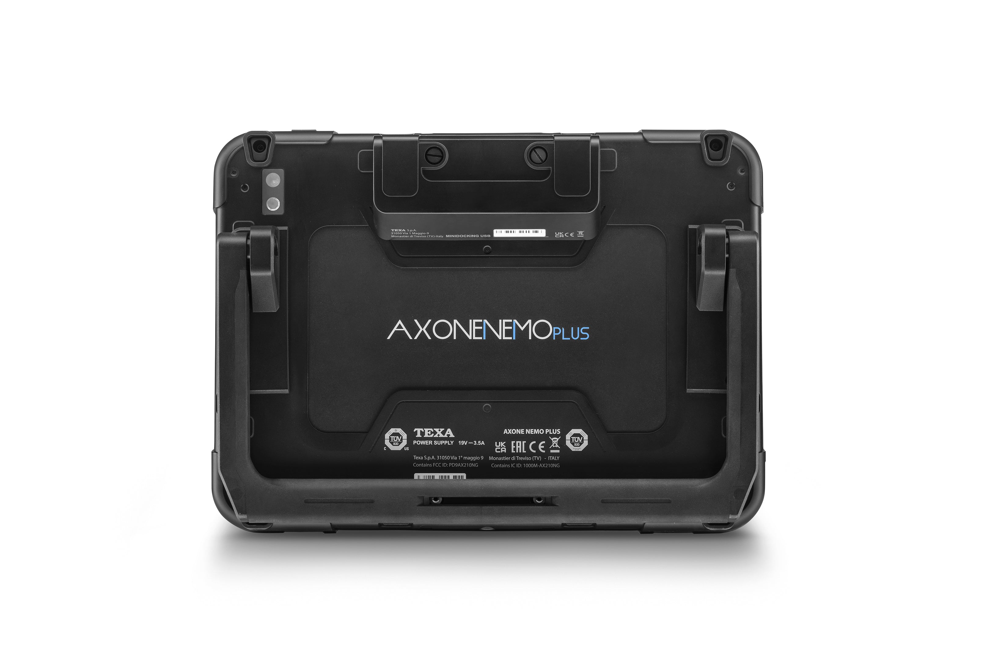 Back view of the tablet.