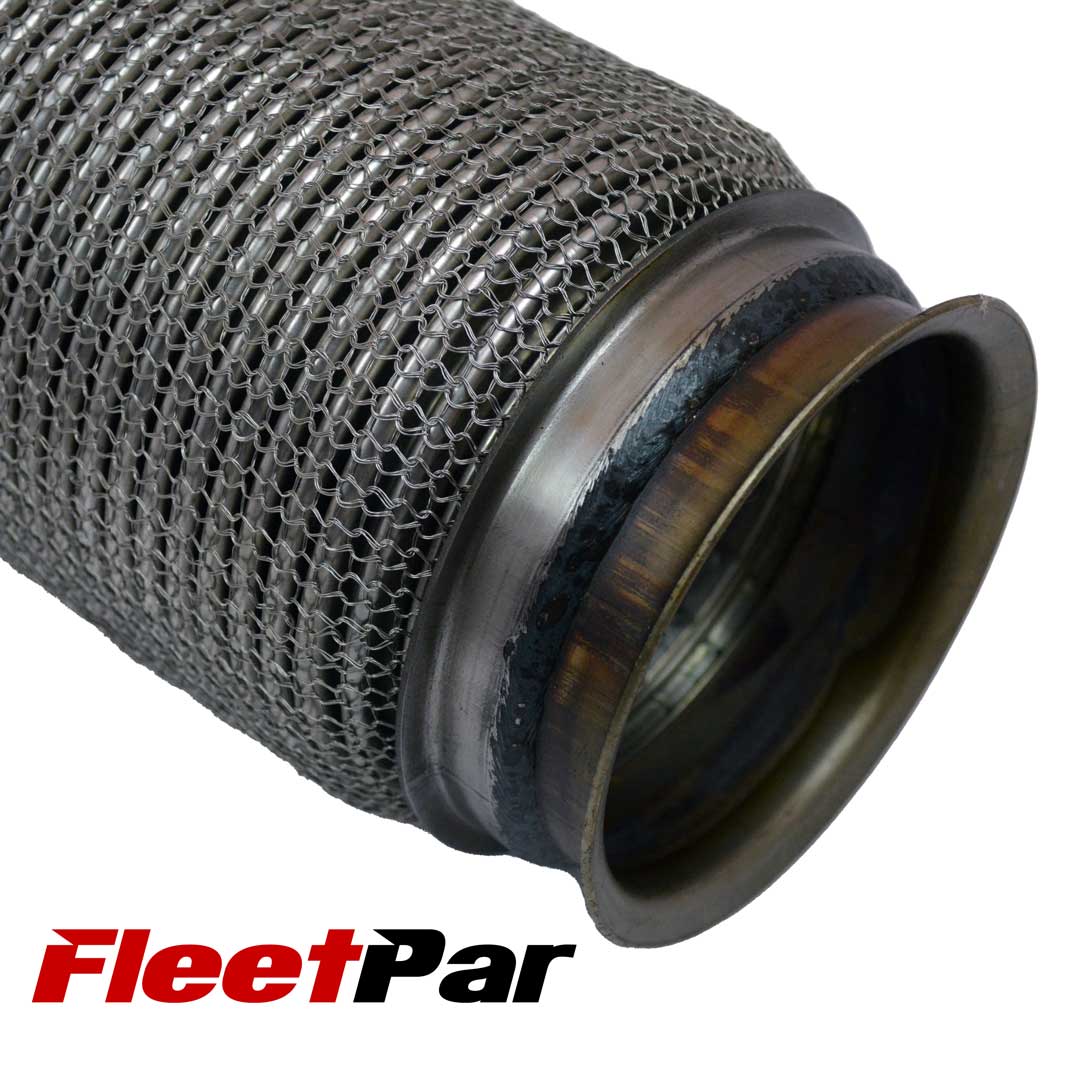 Exhaust Bellow Kit | Peterbilt/Kenworth | Fits Cummins ISX, ISX 11.9, 15.0, Paccar PX-9, MX, MX-13 | 4in.Inlet and Outlet x 12.6in. OAL BLW | EBKW11865, M663541, M664111