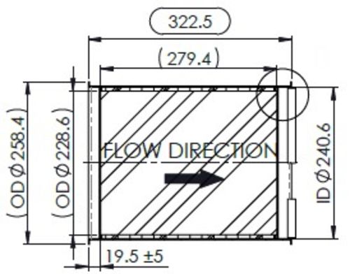 Cummins ISB DPF | 4965227NX, 4965227, 5579363