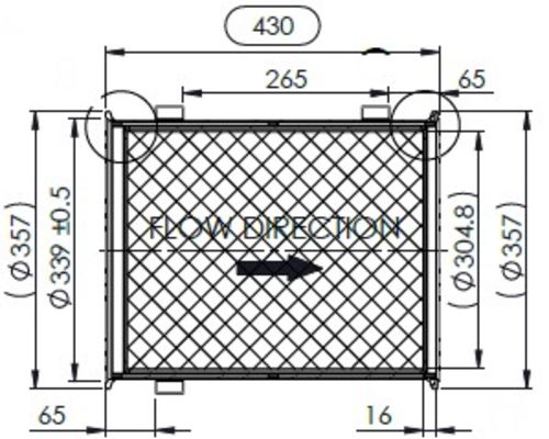 Detroit Diesel DD15 DPF | A6804908692, A6804910294, A6804910594, EA6804910594, EA6804910294, 23537225, DN1501, 6804910294, 6804910594, 6804908692