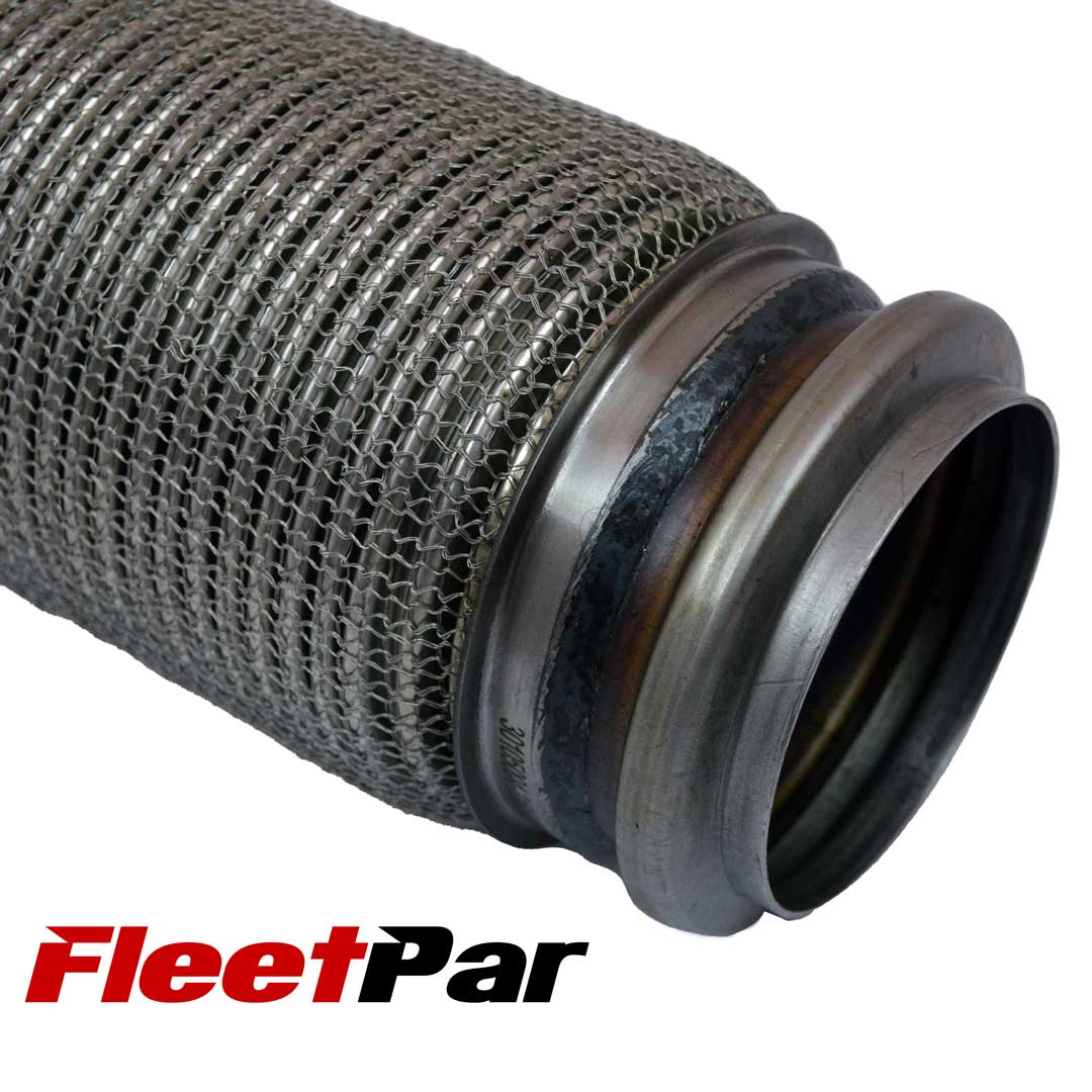 Exhaust Bellow Kit | Peterbilt/Kenworth | Fits Cummins ISX, ISX 11.9, 15.0, Paccar PX-9, MX, MX-13 | 4in.Inlet and Outlet x 12.6in. OAL BLW | EBKW11865, M663541, M664111