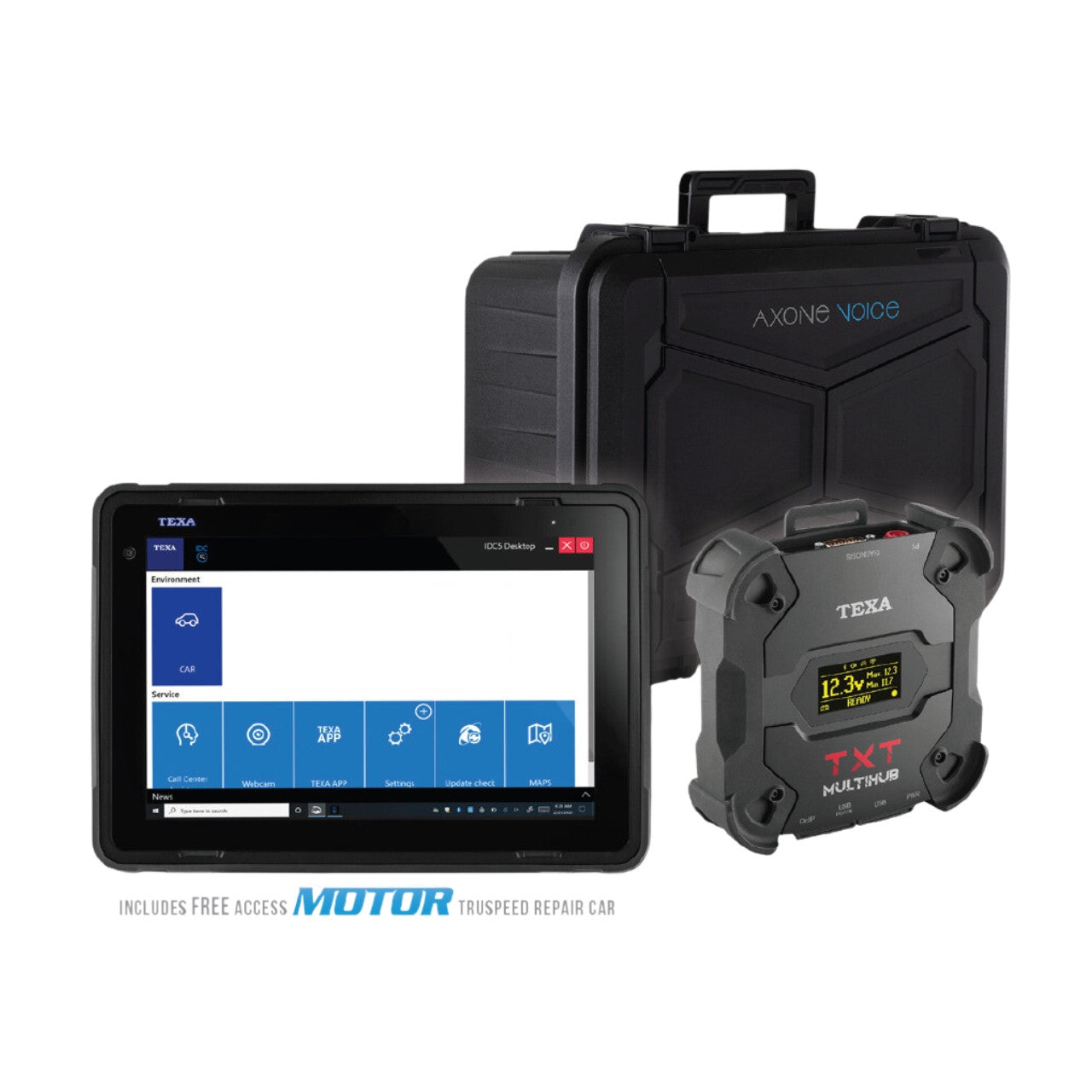 Photo of Texa Axone Voice, TXT Multihub and Secure Case 